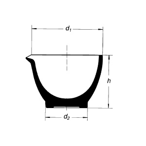 MORTIER SIMAX SEUL 150ML D.100MM