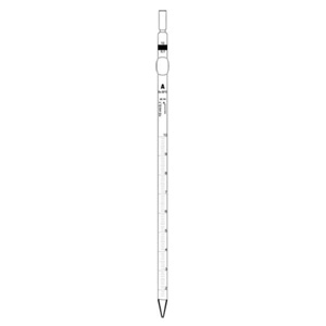 PIPETTE A 0 EN HAUT 0.5ML 1/100 