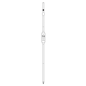 PIPETTE A 2 TRAITS 5ML 