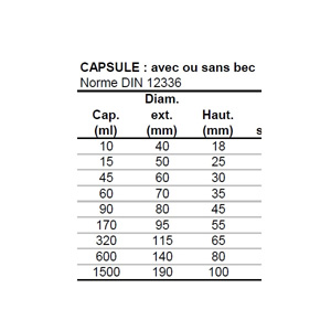 CAPSULE A BEC 60ML
