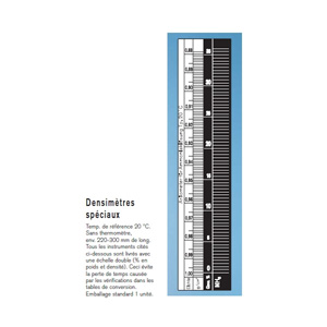 Densim&egrave;tre sp&eacute;cial Hydroxyde Ammonium