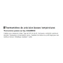 BASSE TEMP. ÉTALONNABLE