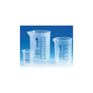 BÉCHER PP G.BLEU F.BASSE 3000ML