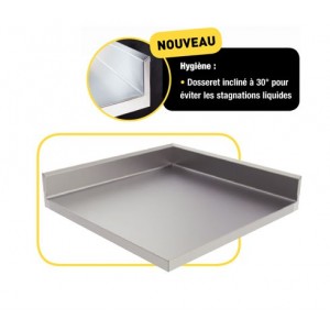 Dessus d'angle, &agrave; 2 dosserets - WST000296