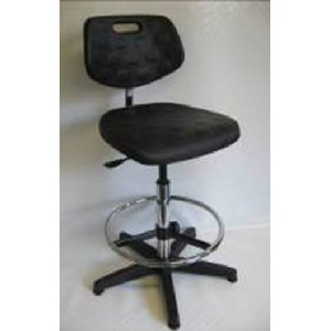 Siège de laboratoire à assise en polyuréthane - WST001487