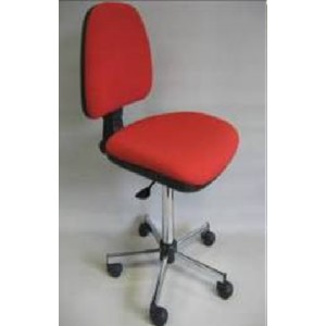 Siège de laboratoire à assise en tissu - WST001537